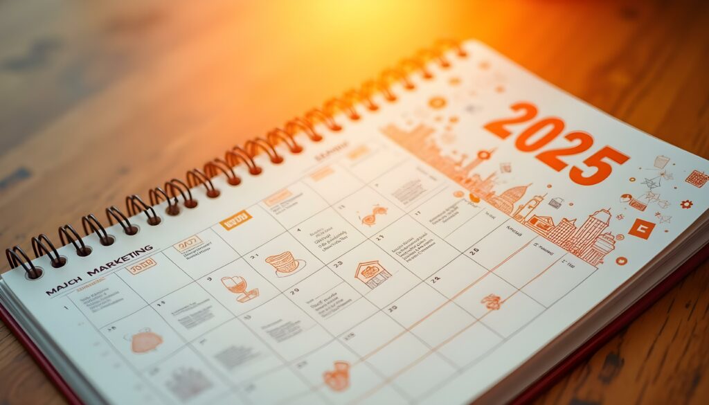 Calendrier marketing 2025