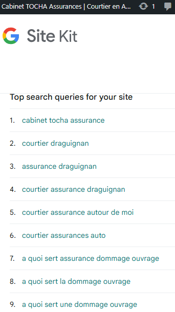 Tocha requete Refonte de site internet